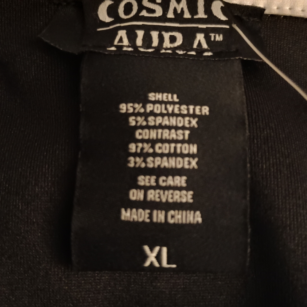 ๐ COSMIC AURA Black Skater Dress L/XL - Picture 5 of 6
